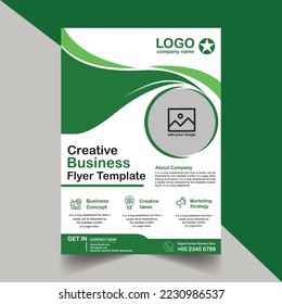 This is a Brochure design, cover modern layout, annual report, poster, flyer in A4 with, science, market.