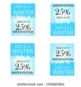 this is a brochure set for winter edition