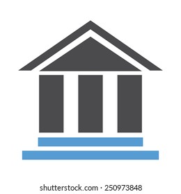 This building icon relates to education and science. It is recommended for use on websites, web applications and mobile applications.