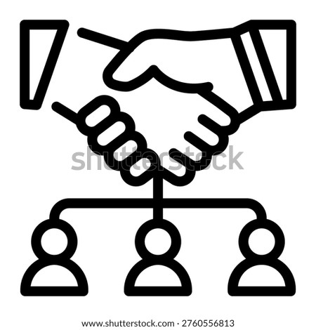 This Building Relationship icon is suitable for the Office Work, Office Culture, etc.