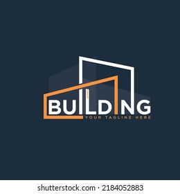 This is a building vector logo