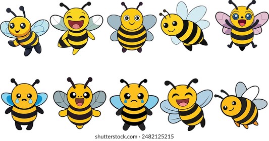 This is a Bumble Bees design ,animal vector design  with eps format 