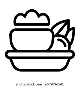 This Bunny chow icon is suitable for Africa, Africa Day, etc