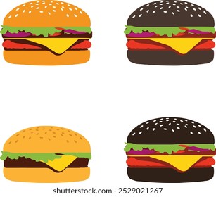 This is a burger that is popular with everyone and can be used in any food related project.