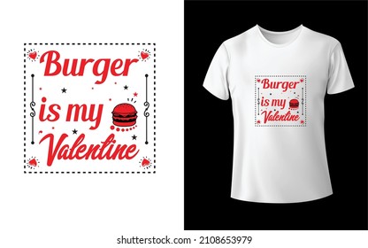 This Burger Valentine Tee is one of the  favourite collection as they are very unique and beautiful! 