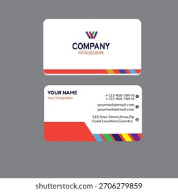 this is a business card design