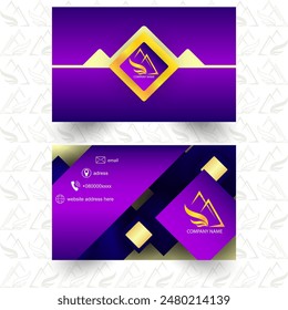 Esta tarjeta de visita incluye un logotipo con un diseño moderno. En la parte inferior, hay información de contacto clara y estructurada, que da al receptor una impresión profesional y memorable.