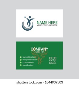 This is a business card logo design.