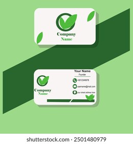 This is a business card and it is made by me