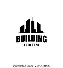 This business graph icon vector illustration shows a finance chart over a cityscape	