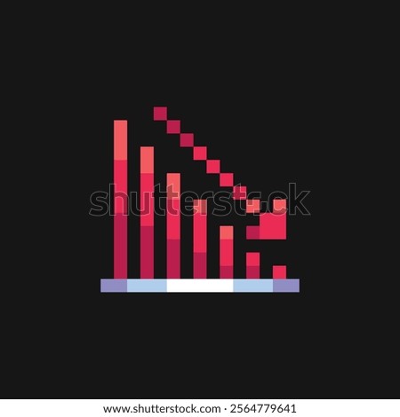 this is a business icon in pixel art ,this item good for presentations,stickers, icons, t shirt design,game asset,logo and project.