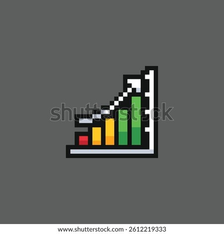 this is a business icon in pixel art with colorful color,this item good for presentations,stickers, icons, t shirt design,game asset,logo and project.