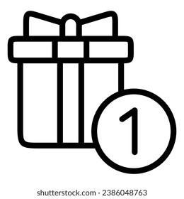 This Buy 1 Get 1 icon is suitable for Black Friday, shopping, ecommerce, etc.
