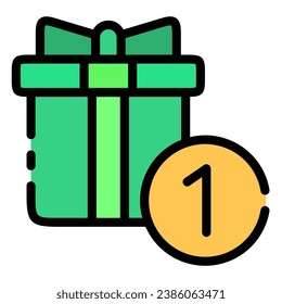 This Buy 1 Get 1 icon is suitable for Black Friday, shopping, ecommerce, etc.