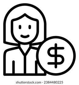 This Buyer icon is suitable for shopping, ecommerce, supermarket and business
