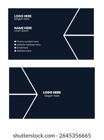 This is c corporate business card design.