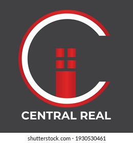 This is a C Letter Real Stat Logo,
This logo is fully customizable, it ca be easily adjusted to fit your needs.. 
The main idea is to show the way how the company stands out more than speak.