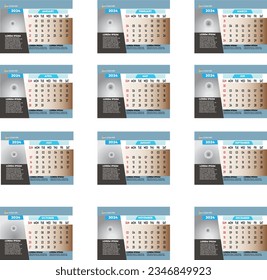 Este es un calendario 2024