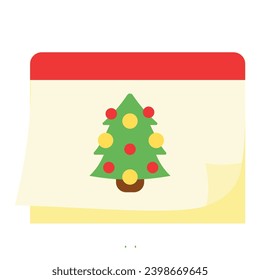 Este icono del calendario es adecuado para El nacimiento de Jesús o Navidad, Religión, Cristiano, etc.