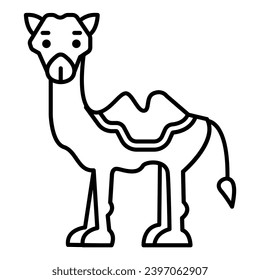 This Camel icon is suitable for The Birth of Jesus or Christmas, Religion, Christian, etc.