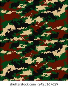 this is a camouflage jungle tropic army 