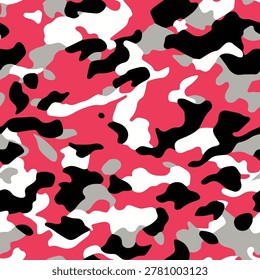 This camouflage seamless pattern design is perfect for textile printing, fabric design, and digital backgrounds. Fully tillable and repeat-ready.