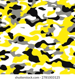 This camouflage seamless pattern design is perfect for textile printing, fabric design, and digital backgrounds. Fully tillable and repeat-ready.
