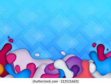 This can be considered as Fluid Background or you can call it Liquid Background.