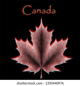 This is a Canadian leaf or the Canadian national Maple leaf.