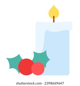 This Candle icon is suitable for The Birth of Jesus or Christmas, Religion, Christian, etc.