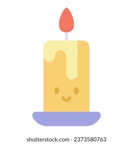 Dieses Kerzensymbol eignet sich für Thanksgiving und Herbstsaison.