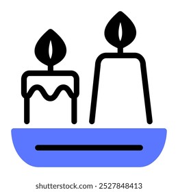 This Candle icon is suitable for Thanksgiving day and autumn season, etc.