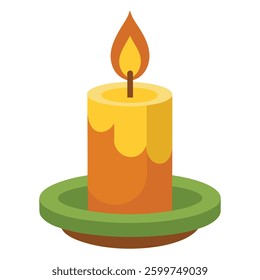 This is a candle vector