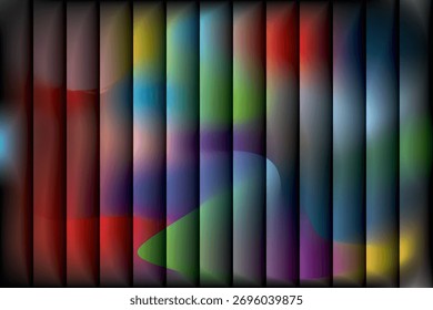 Esta imagem cativante apresenta uma mistura dinâmica de cores arrojadas fluindo através de gradientes suaves. A mistura vibrante cria um pano de fundo animado, energético, perfeito para uso em projetos digitais, publicidade