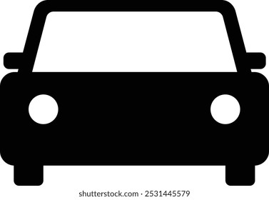 This is a car icon (silhouette).