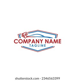 This is car wheel logo design