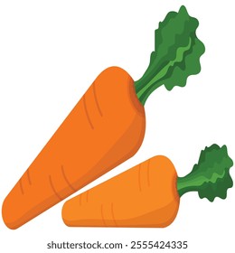 This carrot ingredient image showcases its vibrant hue and crunchy texture, ideal for fresh salads, healthy snacks, and creative culinary presentations.