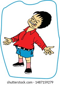 This cartoon character  are used in kids activity This kind of cartoons are used in cartoons,comics books ,cartoon strips and animation too.The clip arts companies also purchased  and sale.