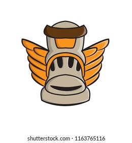 this is a cartoon with the concept of shoes that have wings, or winged shoes.
flying shoes and objects with white or transparent backgrounds.