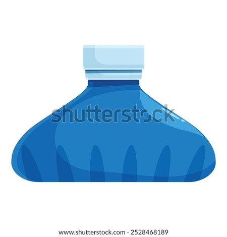 This cartoon style illustration is perfect for projects related to thirst, drinking water, or staying hydrated