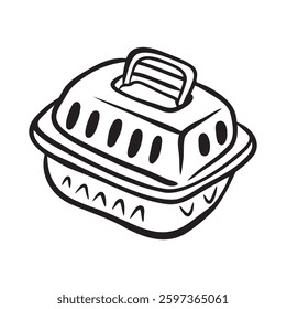 This is a cat bag icon that you can use and change the color according to your wishes.