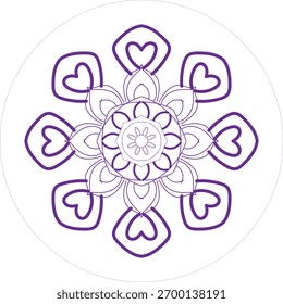 dies ist Keramik Mandala Ikone Design
