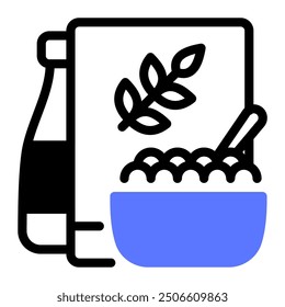 This Cereals icon is suitable for Groceries, Shopping, Ecommerce, etc.