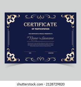 This is a certificate design