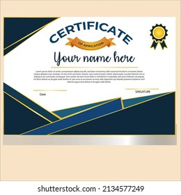 Este es un diseño de certificado