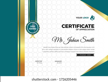 This certificate was design for your graduate, award and congratulation programs