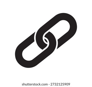 Dieses Kettengliedsymbol steht für Verbindung.