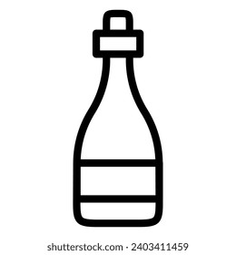Este icono de Champagne es adecuado para Año Nuevo, Festival, Cumpleaños, etc.