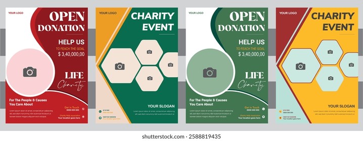 This Charity Flyer Template is perfect for promoting fundraising events, donation campaigns, nonprofit organizations, and social awareness programs.child welfare flyer, support the poor, humanitarian 