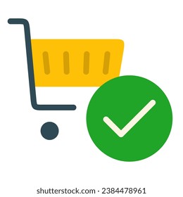 Este icono de Checkout es adecuado para compras, comercio electrónico, supermercado y negocios
